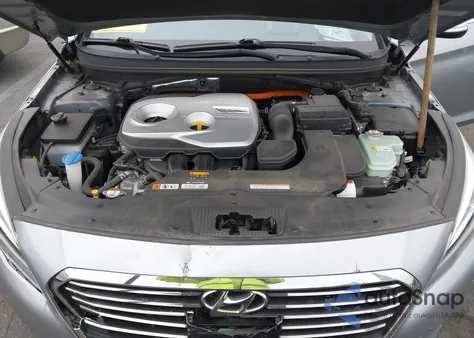 2016 Hyundai Sonata Hybrid Limited из США, поврежденный, VIN KMHE34L16GA012663